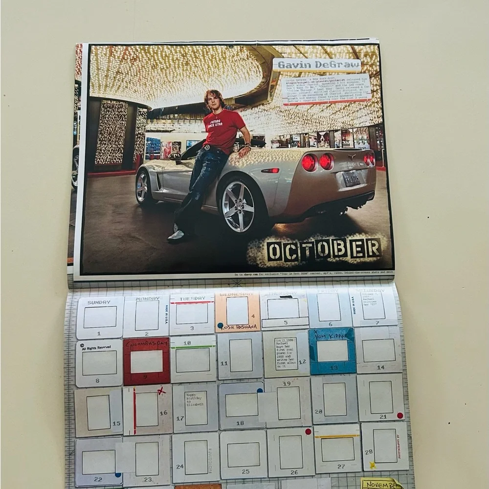 CHEVY / Year In Rock 2006 Calendar